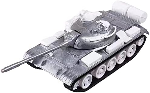 TECKEEN 1:43-as Alufelni orosz Szovjet T55 Közepes Tank Modell Szimulációs Harcos Tartály Katonai Tudományos Kiállítás Modell