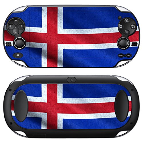 Sony PlayStation Vita Design Bőr zászló Izland Matrica a PlayStation Vita