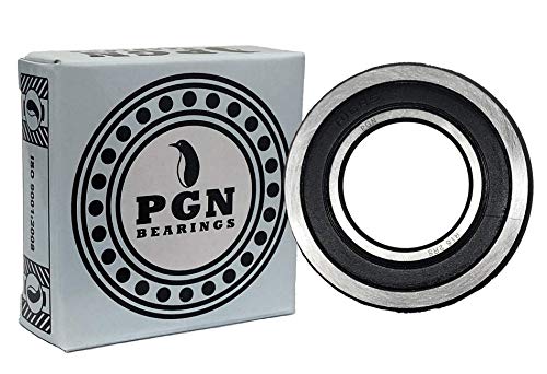 PGN (10 Pack) R16-2RS Csapágy - Kent Chrome Acélból Zárt golyóscsapágy - 1x2x1/2 Csapágyak Gumi Tömítés & Magas RPM Támogatás