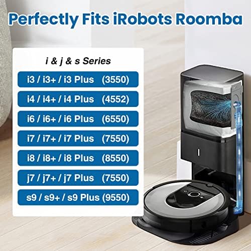 MESTICA 20 Csomag Vákuum-Zsák az iRobot Roomba Táskák, Alkalmas Roomba Porszívó Zsák & j & s Sorozat Bázist Automatikus Rendelkezésére