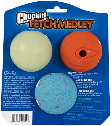 Chuckit! Ultra Labdát Hozza Játék Kutyáknak, Közepes Méretű 8 Csomag Tisztítás Vödör & Hozza Labdát Egyveleget, Közepes, Kutya Labda,