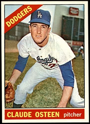 1966 Topps 270 Claude Osteen Los Angeles Dodgers (Baseball Kártya) NM/MT Dodgers