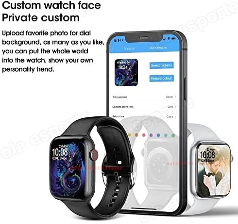 Új XS8+ Max Smartwatch 2022 Sorozat 8 Óra 8 Smart Óra 1.93 hüvelyk Bluetooth hangposta Asszisztens Óra 8 a Nők a Férfiak Smartwatch