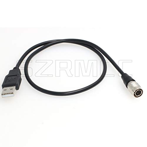 SZRMCC USB Hirose 4 tűs Férfi hálózati Kábel Zoom F4 F8 Hang Eszközök 633 644 688 Felvevők (1,5 m)
