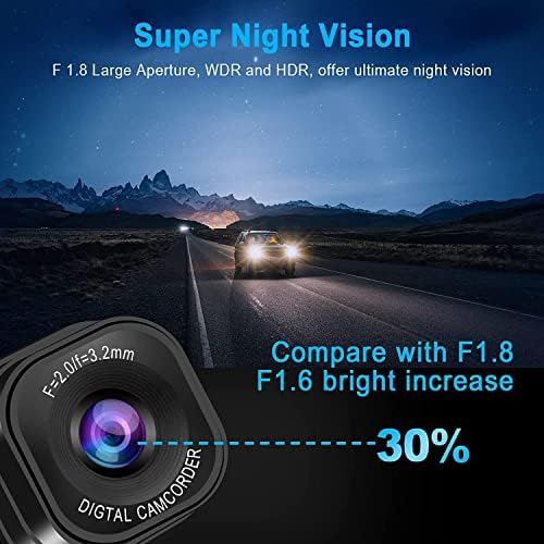 Kamera az Autók,720P Full HD Dash Kamera,Dashcam Éjszakai Látás,Autós Kamera, 3 hüvelykes LCD Kijelző,Loop Felvétel,WDR