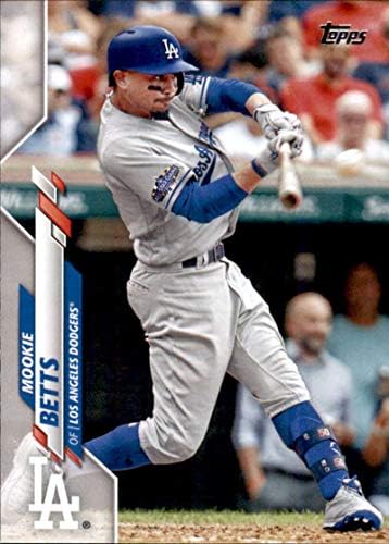 2020 Topps 420 Mookie Betts Los Angeles Dodgers MLB Baseball Trading Card