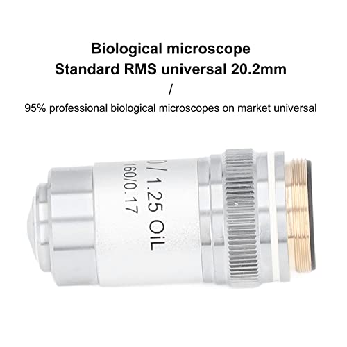 Mikroszkóp Objektív, Sárgaréz remek akromatikus Objektív Tavaszi Védelmi Eszköz Laboratóriumi