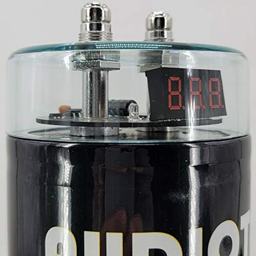 Audiotek a-3.5 Kondenzátor 3500 Watt 3.5 Farad Hatalom 12Volt Power Digitális Audio Teljes 1500 Watt 8 Szelvény Autó Erősítő Telepítés