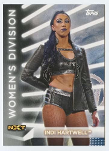 2021 Topps WWE Női Osztály Névsor R-34 Indi Hartwell Hivatalos World Wrestling Entertainment Trading Card Nyers (NM vagy Jobb) Feltétel