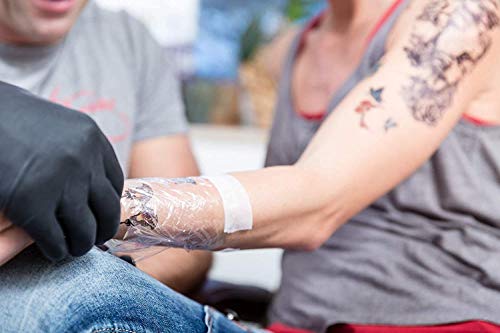 Tetoválás Utáni Vízálló Kötést 6 x 8 yd Átlátszó Film, Öltözködés Második Bőr Gyógyító Védő Tiszta Ragasztó Kötés Tetoválás Készletek Tetoválás