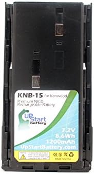 Csere Kenwood TK-3100 Akkumulátor - Kompatibilis Kenwood KNB-14 KNB-15 kétirányú Rádió Akkumulátor (1200mAh 7.2 V NI-CD)