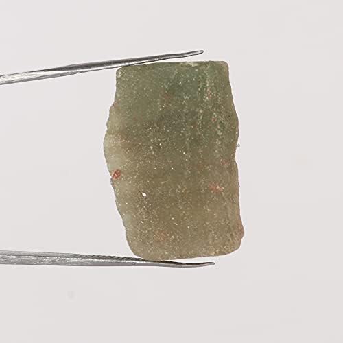 Természetes Zöld Afrikai Jade Kő Gyógyító, Bukdácsoló, többszörös szúrt seb Drágakő 42.00 Ct