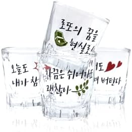 ADDY & PLUSY koreai Szép Soju feles pohár 4db