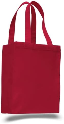 Vászon Tote Bags - 12 Pack Nagykereskedelmi Üres Újrafelhasználható Környezetbarát Sima Pamut Szövet Szövet Zsák Ömlesztett - 10x14x5
