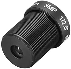 uxcell 3 Db TÉRFIGYELŐ Kamera Lencse 2.8 mm-es Gyújtótávolság-3MP F2.0 1/2.5 Hüvelyk Széles Szög CCD Kamera