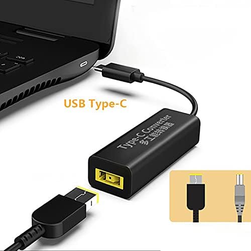 10cm/4 Hosszúságú USB-C a Férfi-Tér USB Női Erő Töltő Átalakító Adó Csatlakozó Transzformátor Lenovo Thinkpad