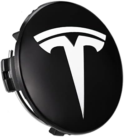 Tesla Model 3-Y S& X Kerék Kap Készlet 8 Elosztó Központ Cap + 40Lug Dió Fedelet (Ezüst Szürke&Fekete)