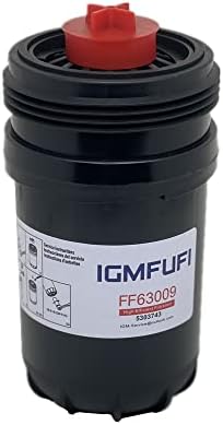 IGMFUFI FF63009 Üzemanyag Szűrő dízelmotorok Helyettesíti 5303743,FF63009 Elem FH22168