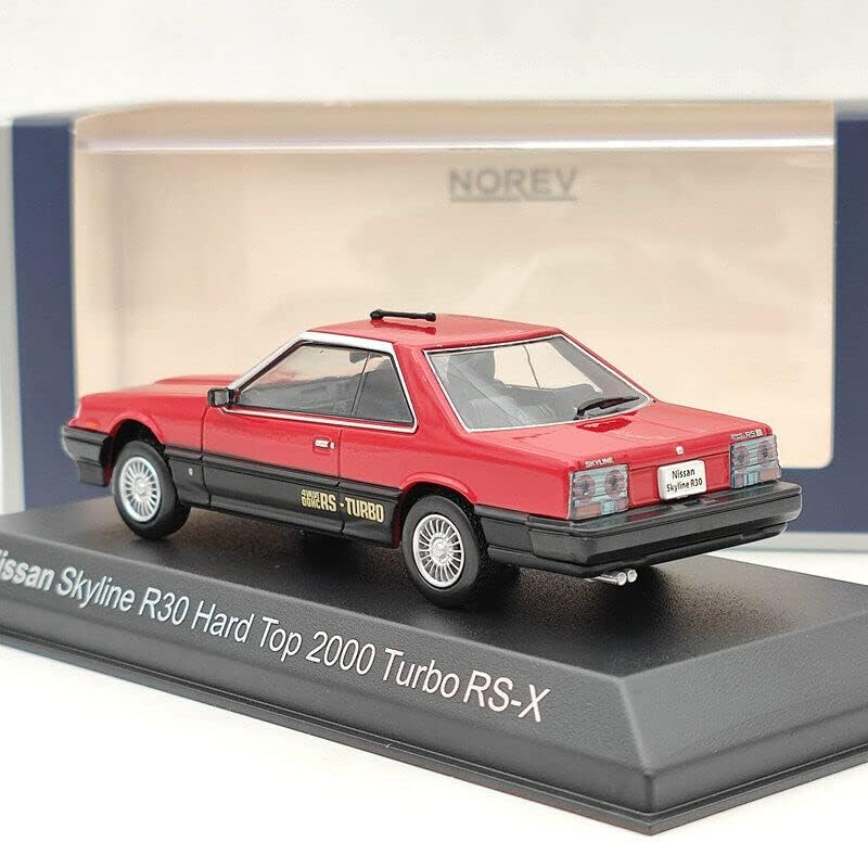 Norev 1/43 1983 Skyline R30 2000 Turbo RS-X Piros/Fekete Fröccsöntött Modell Játékok Autó Limitált Kollekció Auto Ajándék
