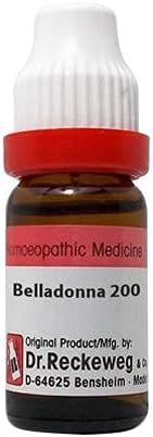 Dr. Reckeweg Németország Belladonna Hígítási 200 CH (11ml)
