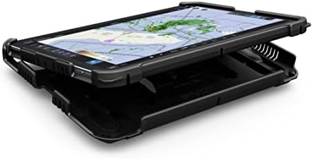 PIVOT T21A Tablet Tok - Ököl iPad Mini (6 gen.) - 360 Fokos Védelem - a Profi Pilóták, Általános célú Repülés (Fekete Test/Kék Klip)