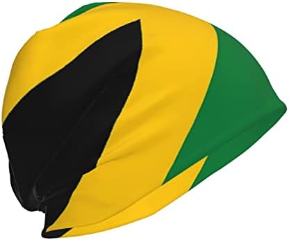 LVGOOKI Jamaica Jamaikai Zászló Slouchy Sapka,Divat, Téli Sapka, Sapkák, Kalapok Nyak Gaiter fejkendő itt Kötött Sapka a Nők,