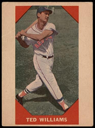 1960 Fleer 72 Ted Williams, a Boston Red Sox (Baseball Kártya) FAIR Red Sox