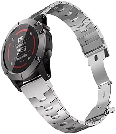 Wscebck Quick Fit Titán Ötvözet+Rozsdamentes Acél Watchband a Garmin Fenix 7X 7/6 6X 5X Pro Plusz Heveder Zenekar MARQ/Enduro