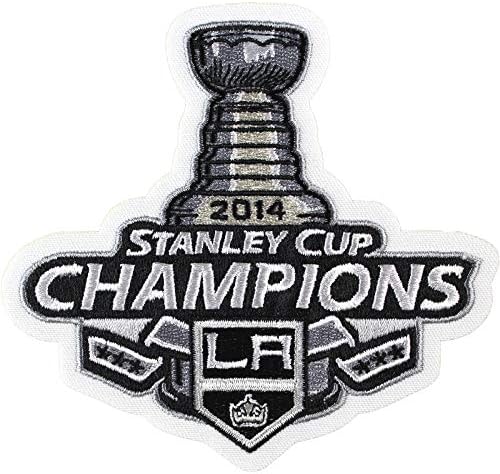2014 NHL-ben Stanley Kupa-Döntő Bajnok Los Angeles Kings Jersey-i Javítás