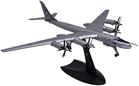 RCESSD Másolás Repülőgép Modell 1/200 az orosz Tu-95 Harcos Fehér Hattyú Merénylő Katonai Repülőgép Skála Meghalni Öntött Ötvözet Repülőgép