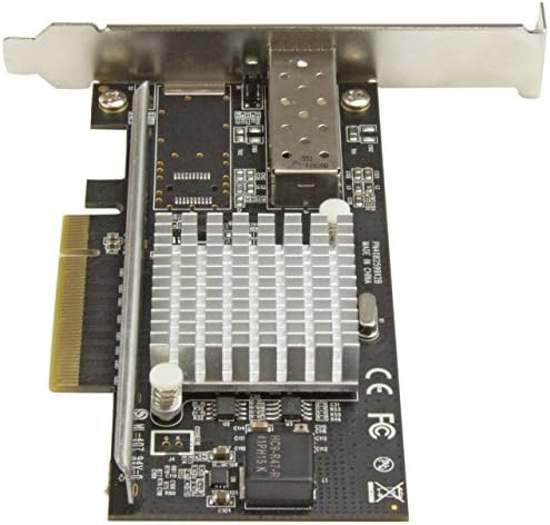 StarTech.com 10G Hálózati Kártya - 1x 10G Nyitva SFP+ Multimódusú LC Optikai Csatlakozó - Intel 82599 Chip - Gigabit Ethernet Kártya (PEX10000SRI),
