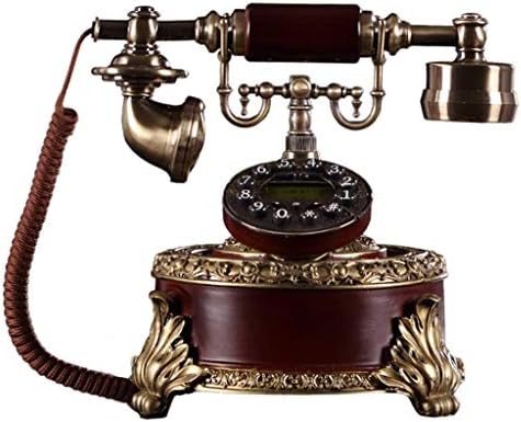 WALNUTA Antik Vezetékes Telefon High-end Luxus Otthon Retro Vezetékes Vezetékes Telefon, Otthoni Hotel