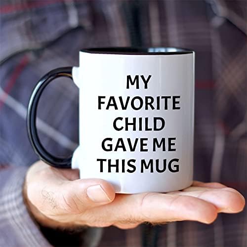 A Kedvenc Gyermeket Adott Nekem Ez a Bögre Bögre Kávé Az Anyukák Mulatságos Ajándékok Anyák Napja Kedvenc Gyermek Ajándékot Apa Jó Ajándékokat