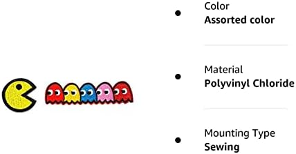 Pac-man szellemek Blinky Pinky Tintás Clyde Hímzett Vasalót/Varrni Javítás