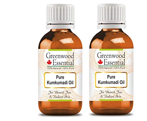 Greenwood Alapvető Tiszta Kumkumadi Olaj Foltok Szabad, Ragyogó Bőr Prémium Terápiás Osztály a Haj, a Bőr & Aromaterápiás 5ml (0.16 oz)