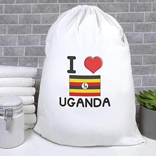 Azeeda 'Szeretem Uganda' Mosoda/Mosógép/Tároló Táska (LB00021894)