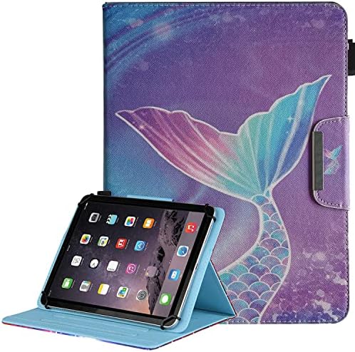 9.5-10.5 hüvelykes Tablet Egyetemes Ügy, Szintetikus Bőr tok iPad készülékhez,Új iPad 5./6 Gen, Samsung Galaxy Tab Egy 10.1/Lap