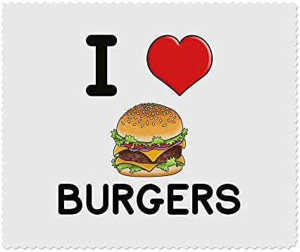 Azeeda 2 x 'Szeretem a Hamburgert' Mikroszálas Lencse/Szemüveg Tisztító Kendők (LC00018158)