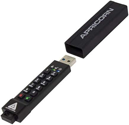 Apricorn 2TB Aegis biztonsági Kulcs FIPS 140-2 Level 3 Érvényesített 256-bites Titkosítás USB 3.0 pendrive (ASK3-2TB)