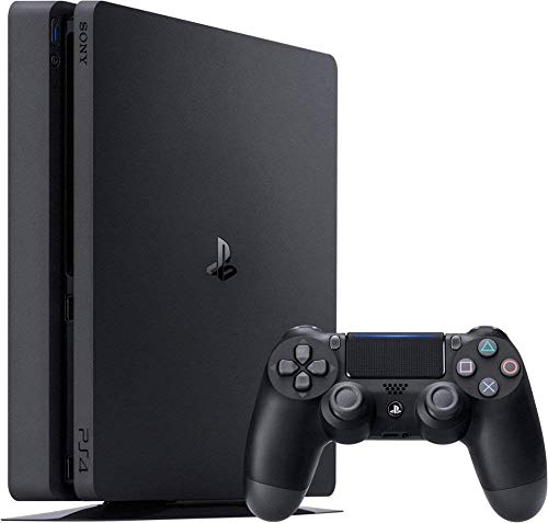 Playstation 4 Slim 2 tb-os SSD-Konzol Dualshock 4 Vezeték nélküli Vezérlő a Csomag Továbbfejlesztett Gyors szilárdtestalapú Meghajtó (Felújított)