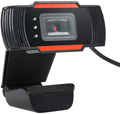 LIANXIAO - 720P Webcam LED-es, HD PC Webkamera USB Mini Számítógép, Kamera, Beépített Mikrofon, Flexibilis Forgatható Klip, a Laptopok,