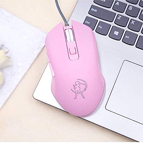 VIYOGO Gaming Mouse Csendes Kattintson, 7 Háttérvilágítással a Színek Optikai Játék Egér Ergonomikus USB Vezetékes, 2400 DPI, 6 Gombokat