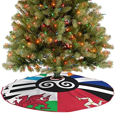 Kombinált Zászló A Kelta népek karácsonyfa Szoknya Klasszikus Karácsonyi Dísztárgyak, Karácsonyi Díszek Nyaralás, szilveszteri Buli