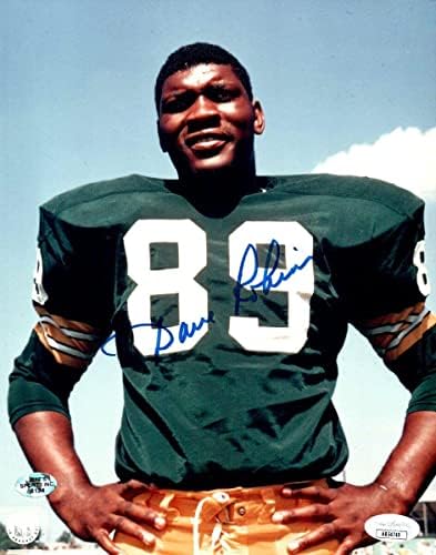 Dave Robinson Aláírt Dedikált 8X10 Fotó Green Bay Packers SZÖVETSÉG AB54749 - Dedikált NFL-Fotók