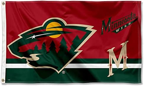 Minnesota Wild-Embléma Jelvény 3x5 Méter Banner Zászlót