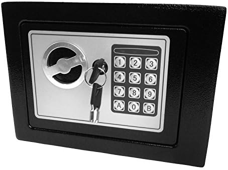 Magas Biztonság Otthon, Biztonságos Safebox Biztonságos Tároló Doboz Billentyűzeten, Majd A Kulcs Zár