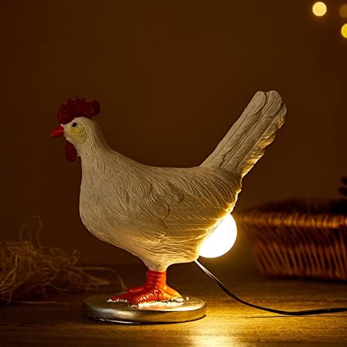 Oriamde Tyúktojás Lámpa Vicces Élethű Gyanta Csirke Night Lights A Csirke Meghatározza Egy Ragyogó Tojás, Ajándék, Lakberendezési