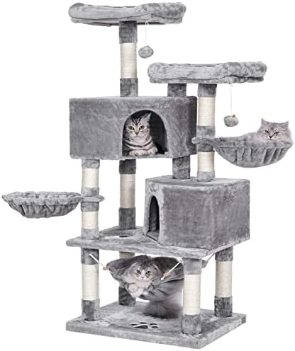 BEWISHOME Nagy Macska Fa Lakás Csomag Nagy Macska Torony Beltéri Macskák, Szizál Vakarja Testület Ülőrudak Házak Macska Bútorok Kitty