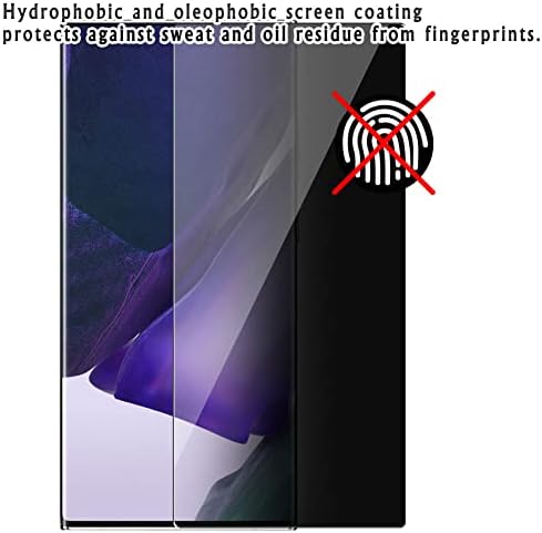 Vaxson Adatvédelmi képernyővédő fólia, kompatibilis AOC CU34V5C 34 Monitor Anti Kém Film Védők Matrica [ Nem Edzett Üveg ]