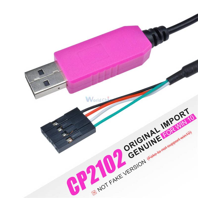 CP2102 USB-UART TTL Kábel 1M 4 Tűs Soros Adapter Letöltés Kábel Modul az Arduino 51 Raspberry Pi KARJÁT Win10
